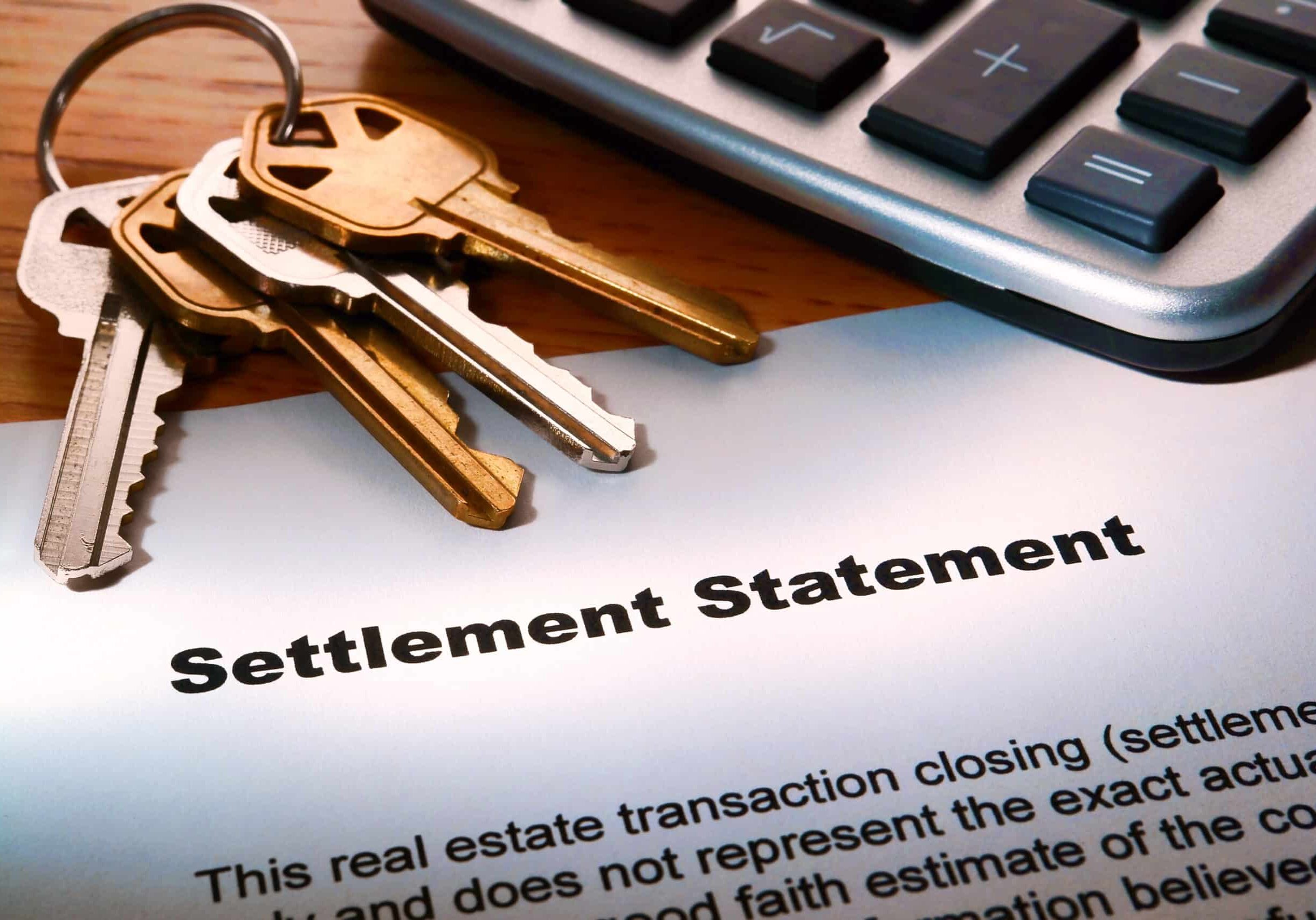 Real,Estate,Home,Seller,Settlement,Statement,Realtor,Worksheet,For,House